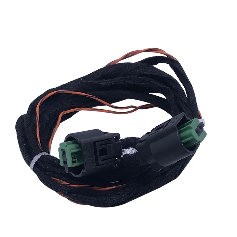 a modified harness 2 шт. омыватель ветрового стекла струйная Распылительная насадка с подогревом для Passat B6 Jeta Golf CC Caddy tiguan 2KD 955 986 5M0 955 986 C - Цвет: a modified harness