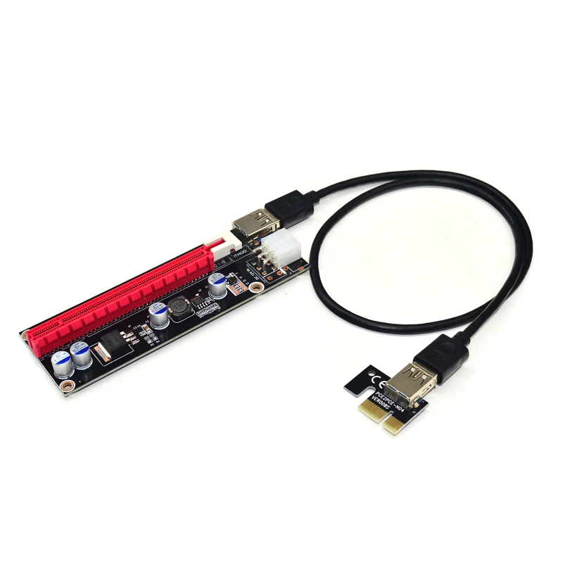 Новый супер стабильный 60 см PCI E Express 1x до 16x видеокарта расширитель переходника