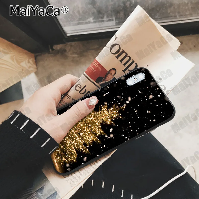 MaiYaCa женитьба Рождество праздник дерево год чехол для телефона Fundas чехол для iphone 11 pro 5Sx 6 7 7plus 8 8Plus X XS MAX XR