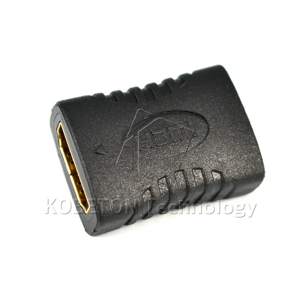 Kebidu 2 шт Женский Разъем удлинитель HDMI совместимый кабель шнур Удлинитель адаптер