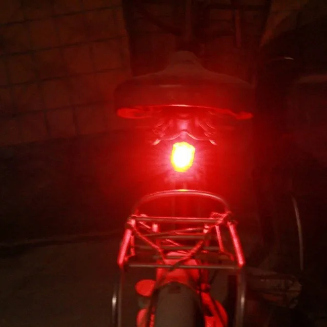 Водонепроницаемый задний велосипедный светильник yupard светодиодный безопасное