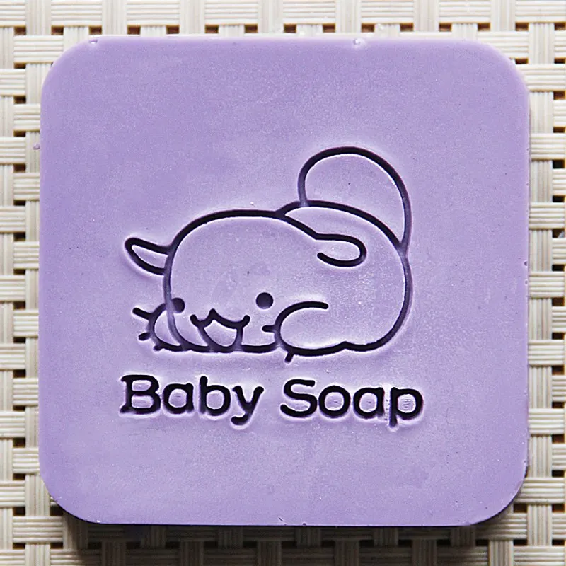 0224(4x4cm) Натуральное мыло лист дизайн мыло штамп на заказ DIY новое уплотнение мыло Печатный узор смола акриловый штамп для мыла - Цвет: 0224(4x4cm)