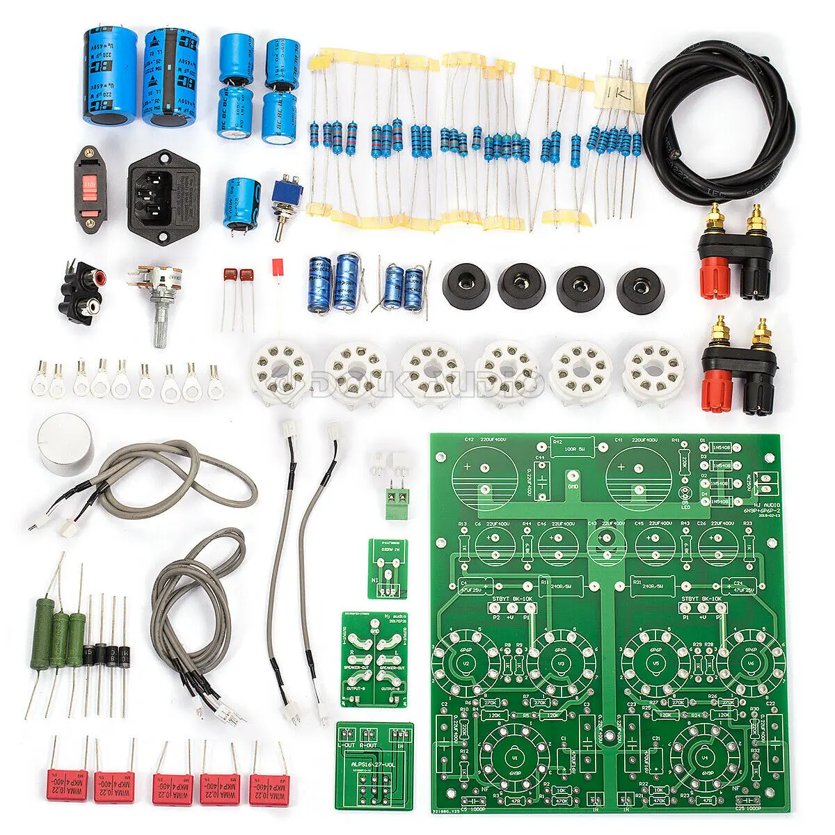 DIY KIT/Собранный 6P6P(6V6) Вакуумный ламповый усилитель HiFi класса AB Push-pull Amp
