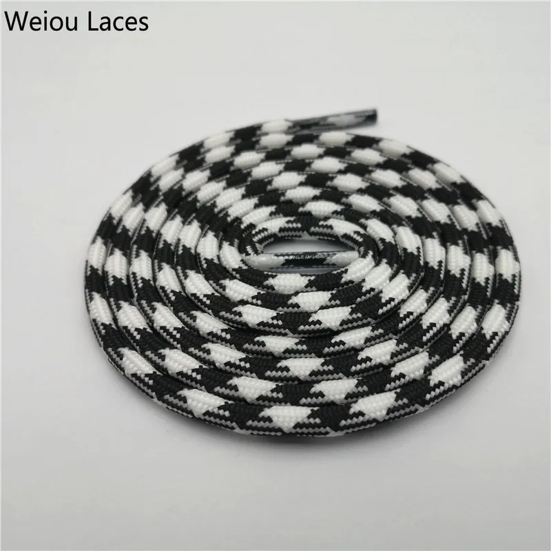 1351Black Glow White Weiou/спортивная обувь для мужчин и женщин; круглый носок; светится в темноте; шнурки; два цвета; смешанные флуоресцентные светящиеся шнурки для кроссовок; парусиновая обувь - Цвет: 1351Black Glow White