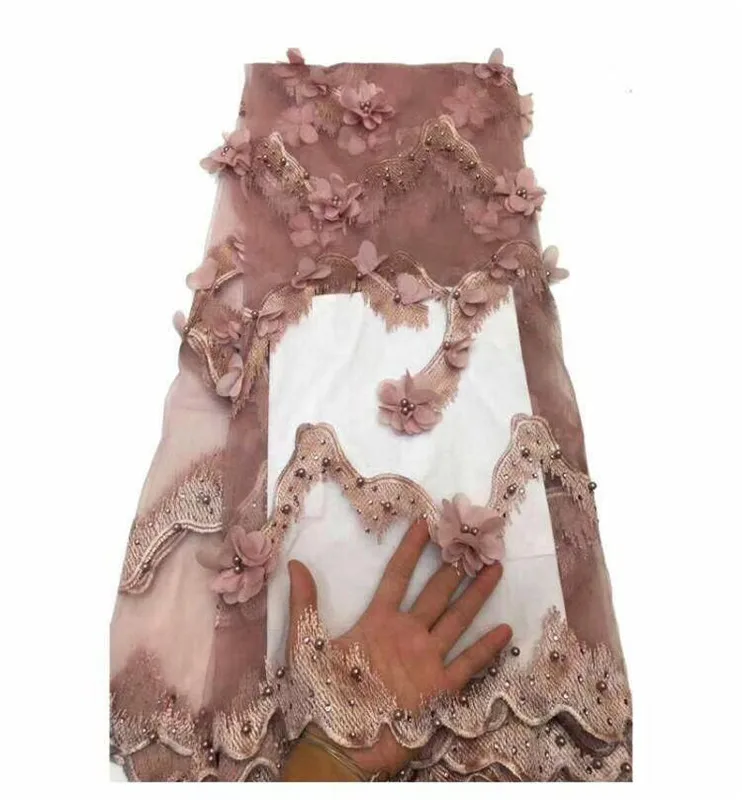 Кружевная ткань в нигерийском стиле для свадьбы 2019 г. новая африканская