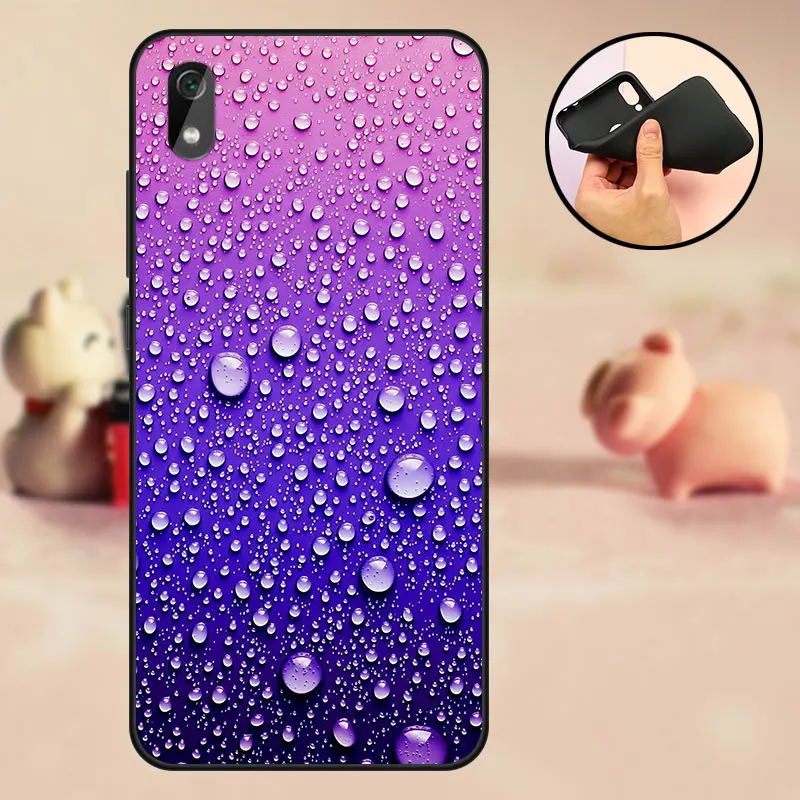 Чехол для мобильного телефона Redmi 7A Funda Coque Xiaomi силиконовый матовый чехол задней