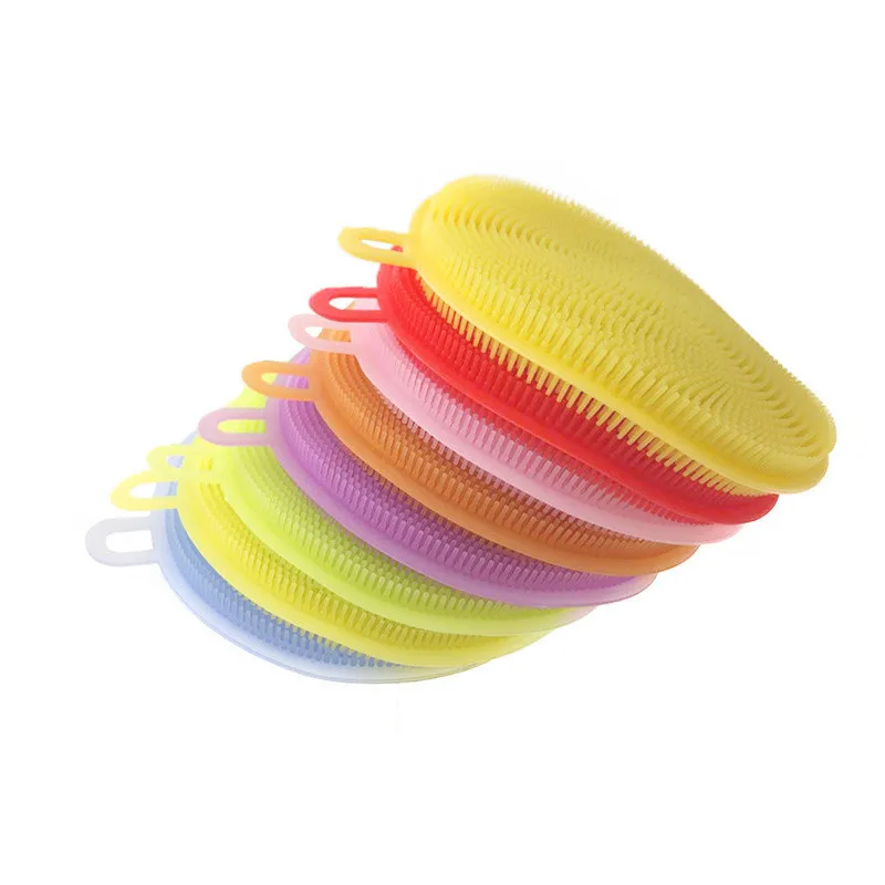 1 шт. многофункциональные Волшебные силиконовые чистящие щетки для посуды