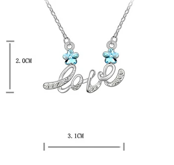 NEW 2015 Necklace Austrian Crystal Pendants wholesale N2914-4 | Украшения и аксессуары