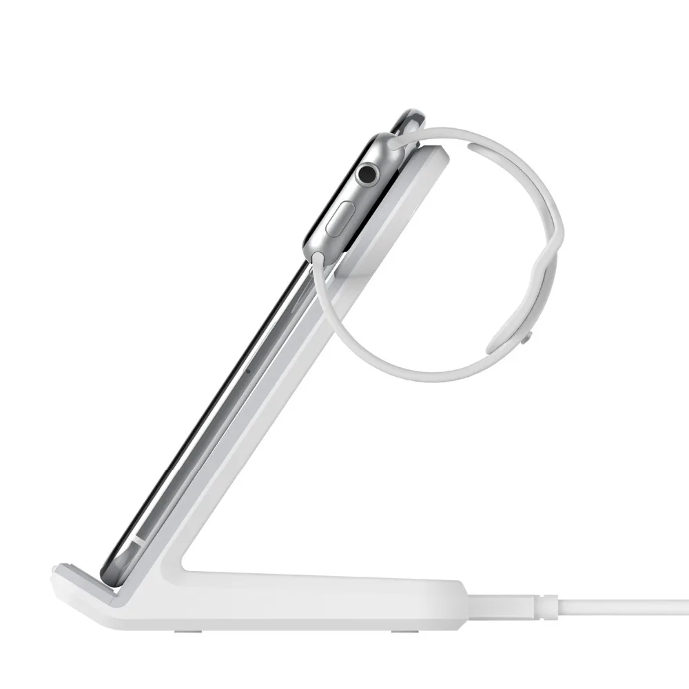 Беспроводное зарядное устройство Qi для iPhone XS Max XR X 8 док-станция быстрой