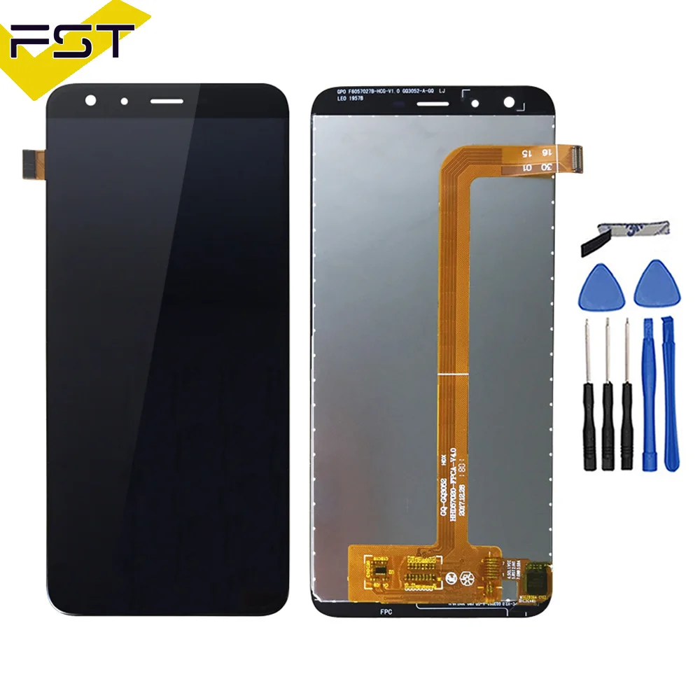 Для Ulefone power 2 ЖК дисплей Дисплей + кодирующий преобразователь сенсорного экрана в