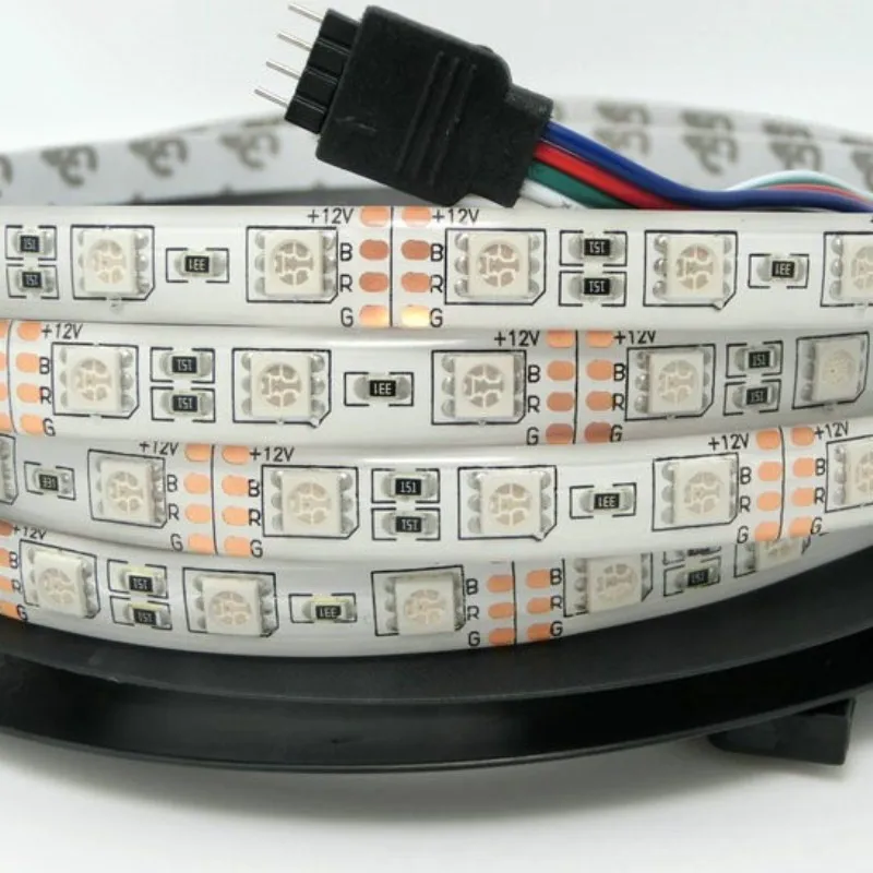 Светодиодная лента 5050SMD 5 м/лот 60 светодиодов/м 12 В постоянного тока IP65