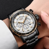 relojes hombre 2018new lige watches men luxury brand watch quartz sport military men full steel wristwatch dive 30m casual watch