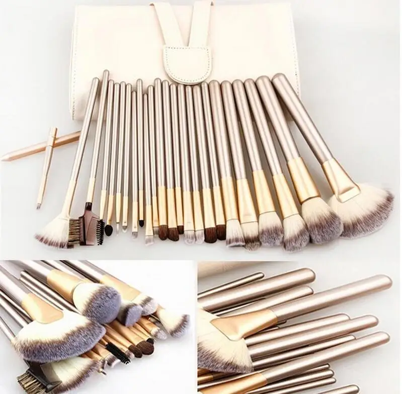Новый профессиональный мягкий набор кистей для макияжа Косметические реальные