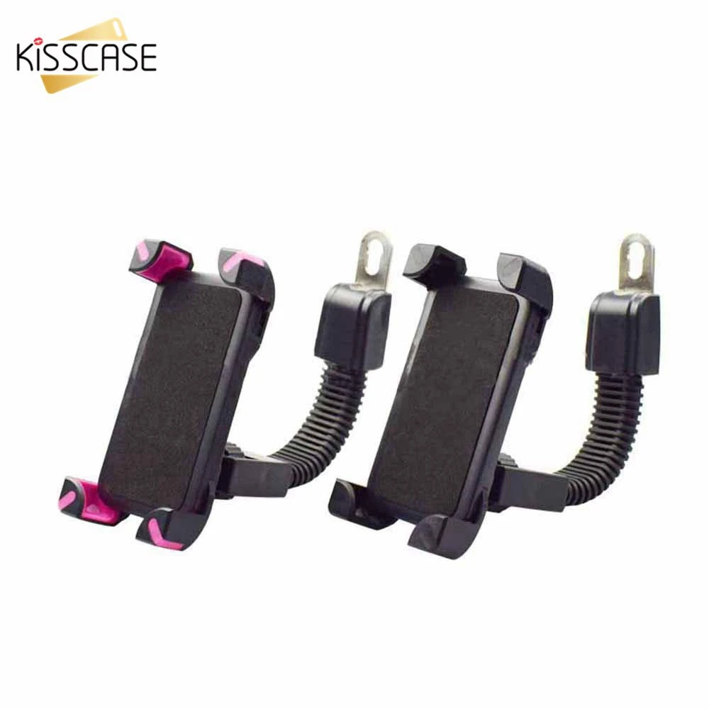 KISSCASE держатель для телефона анти скользкая ручка моторы подставка мотоцикла