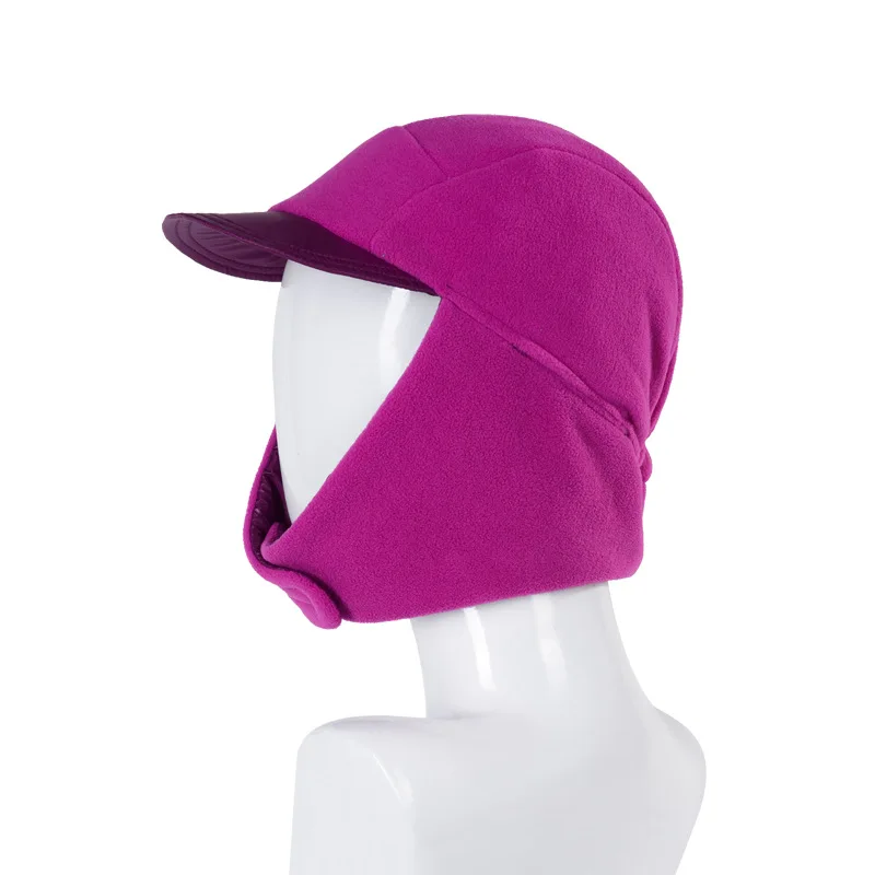 Осенне зимние мужские и женские шапки для спорта на открытом воздухе теплые из