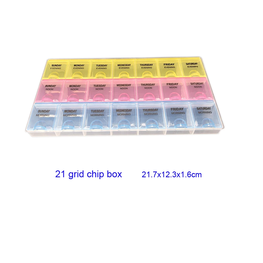 21 in 1 Accessories Box Grid Chip for Electronic Component IC Mobile Phone Flex Cable Parts Screws Storage | Инструменты