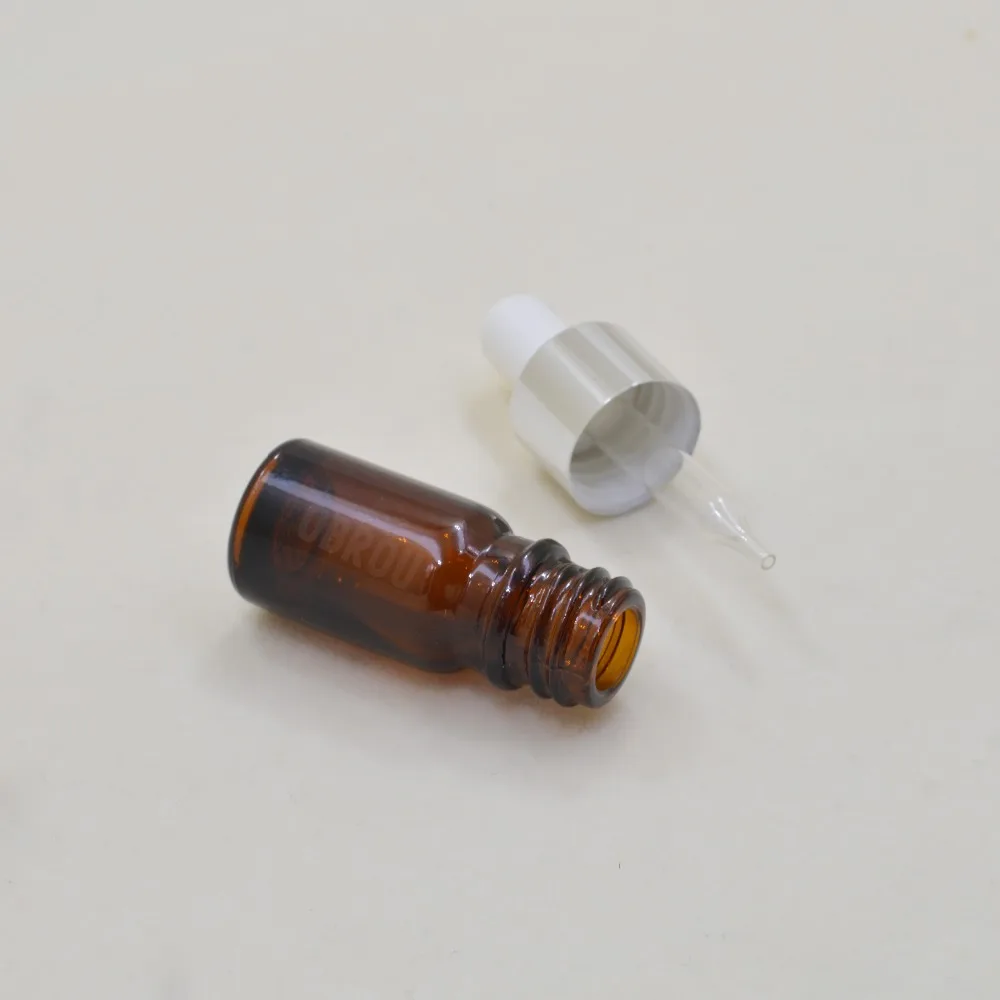 10ml Amber Glass Dropper Bottle Refillable Tea Tree Oil Essential Aromatherapy | Красота и здоровье