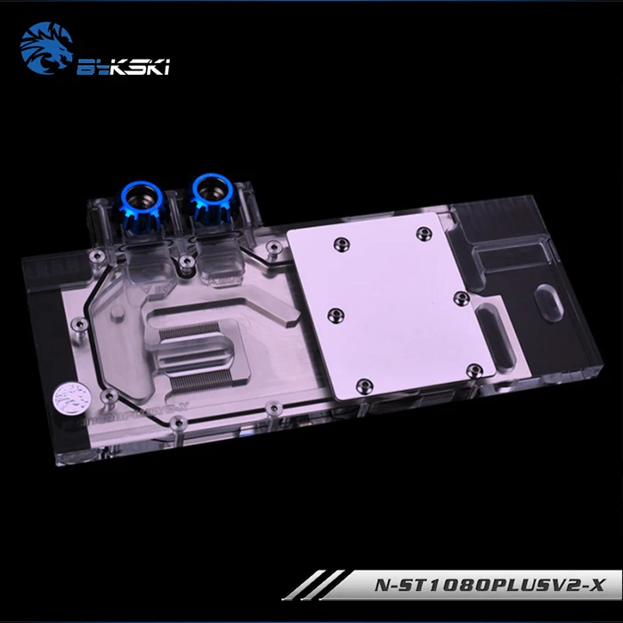 Bykski N-ST1080PLUSV2-X GPU Блок водяного охлаждения для ZOTAC GTX1080 1070 Extreme Plus OC | Компьютеры и