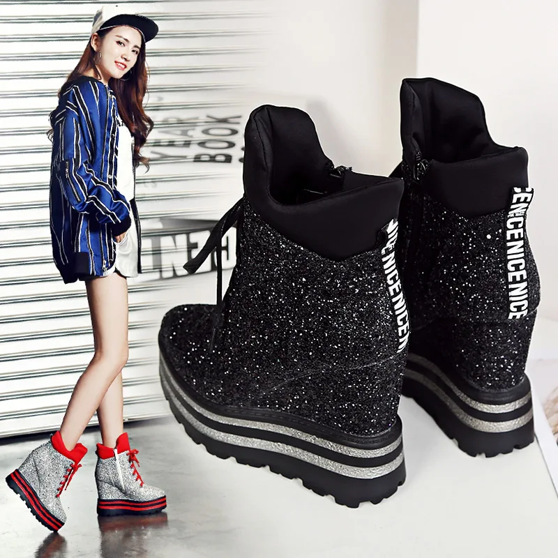 Женские блестящие туфли на высоком каблуке с блестками 54|shoes shoes|shoes highshoes high woman |
