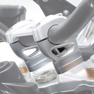 Серебристый алюминий 20 мм руль подъема перемещения вверх для 2013 2014 2015 2016 2017 BMW R NINE