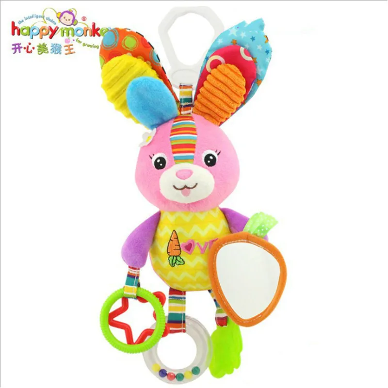 Happy monkey Детские Колокольчик для животных подвесная кровать новорожденных