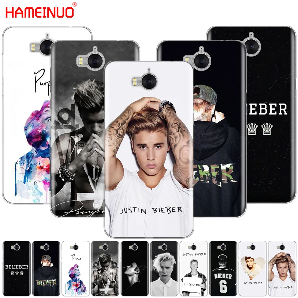 Чехол для мобильного телефона HAMEINUO Fashion JUSTIN BIEBER Super Star huawei honor 3C 4X 4C 5C 5X6 7 Y3 Y6 Y5 2 II Y560