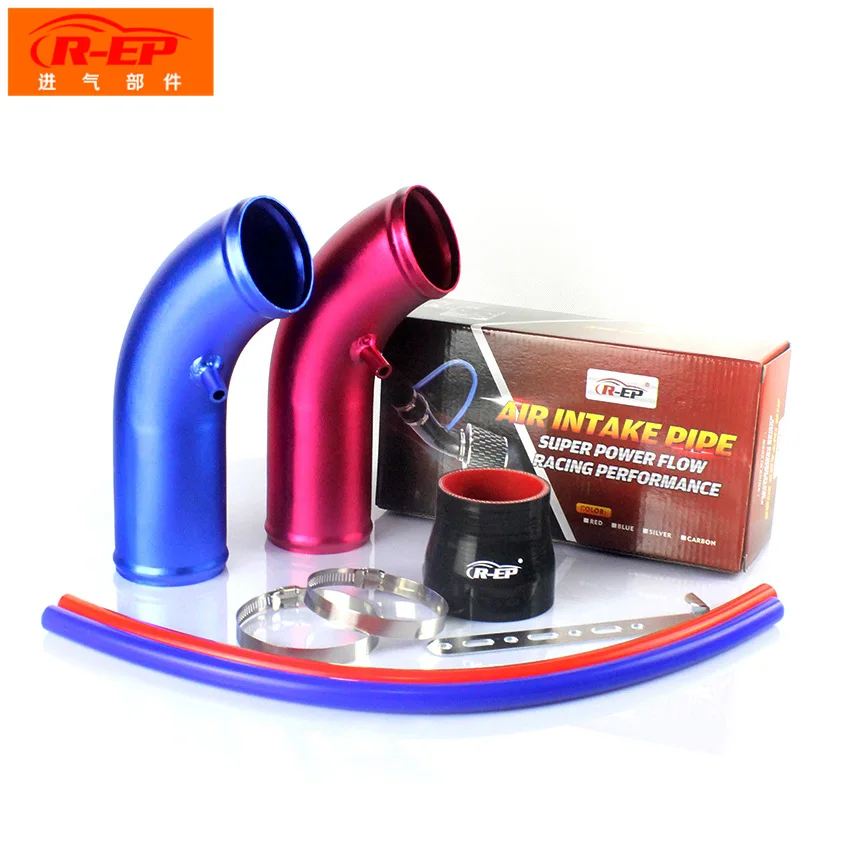 Алюминиевая труба для впускного двигателя с головкой гриба 3 дюйма 76 мм