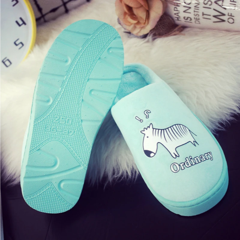 2019 Winter couple cotton slippers female indoor warm non-slip cute bag with the home month lint male winter | Обувь