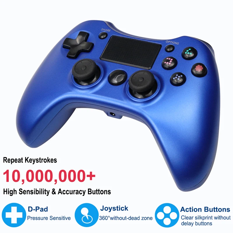Поддержка Bluetooth 4 0 беспроводной геймпад контроллер для Sony PS4 игровой Джойстик
