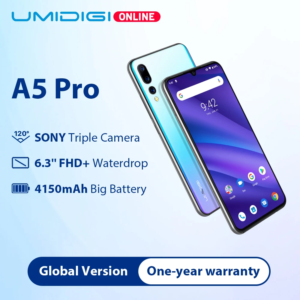 Смартфон Umidigi A5 Pro 4 ГБ+32 ГБ|Смартфоны| |