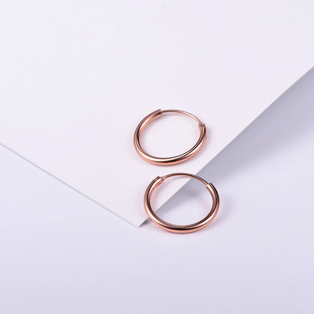 Kpop серебряные серьги минималистичные Простые Ювелирные изделия из желтого
