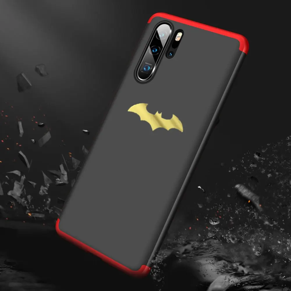 Бэтмен Psmart Z 3 в 1 360 полная защита ультра тонкий чехол для телефона huawei mate 20 P30 P20 Y9