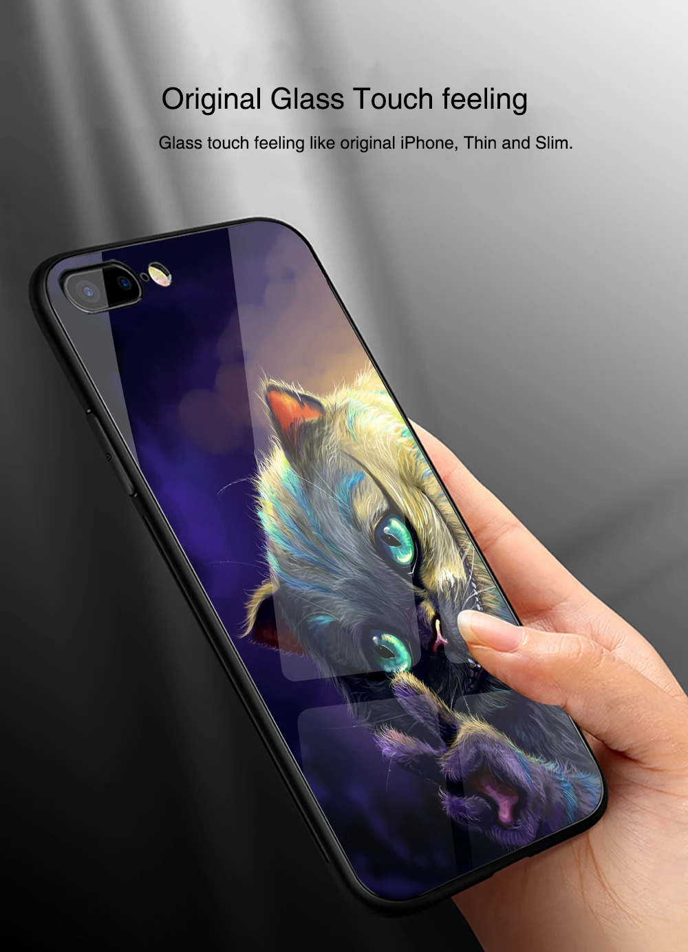 Finder Чехол для чехол iphone 7 Temapered Стекло жесткий чехол-накладка с рисунком чехол для iphone 6, 6 S, 7, 8 plus X XR XS MAX 11 pro max
