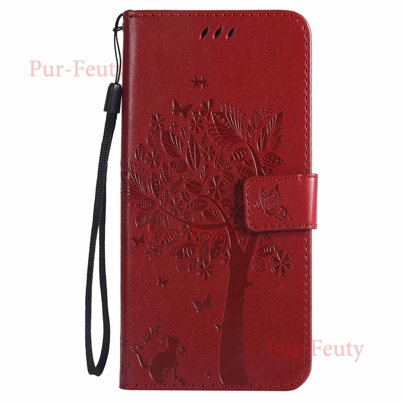 style5 Флип-чехлы-бумажники для samsung Galaxy J2 Core J260 J260F/DS чехол для samsung J2Core SM-J260 SM-J260F дерево кошка кожаный чехол для телефона - Цвет: style5