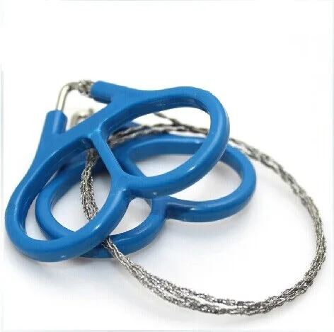 

Saw Wire EDC Emergency Survival Gear Outdoor Plastic Steel Ring Scroll Travel Camping Hiking Hunting Climbing Survival Tool Kit