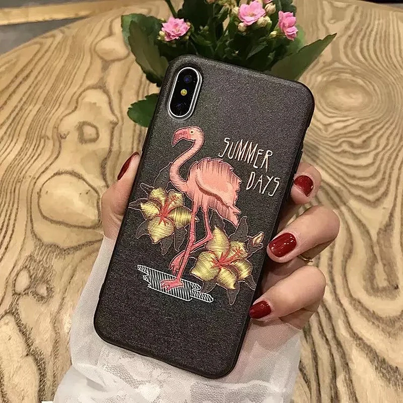 3D живопись сад телефон чехлы для Iphone X 7 Plus 8 плюс мягкий силиконовый чехол 6 6s