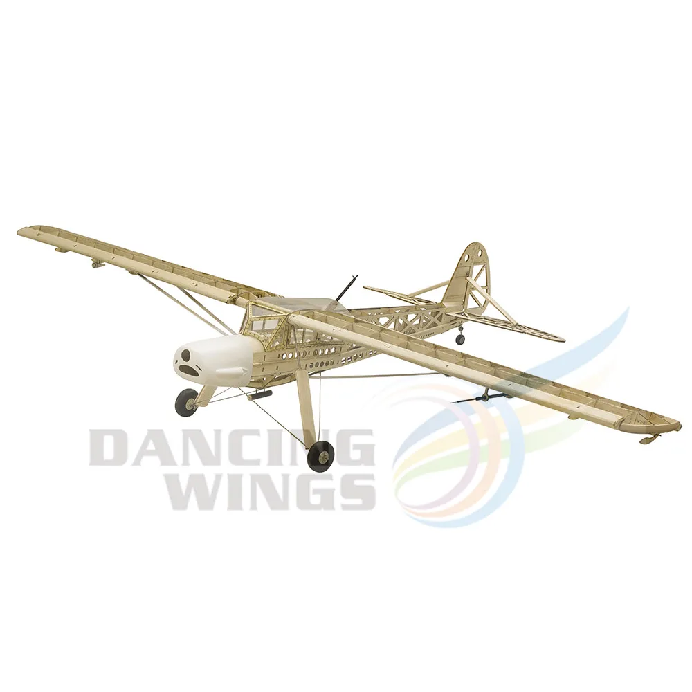 Масштаб RC Balsawood самолет лазерная резка Fieseler Fi 156 Storch 1600 мм(6") набор из пробкового дерева DIY строительные деревянные модели