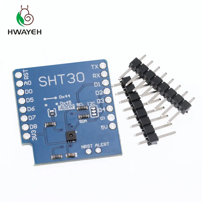ESP32 MINI KIT SHT30 щит для WeMos D1 mini I2C цифровой модуль датчика температуры и