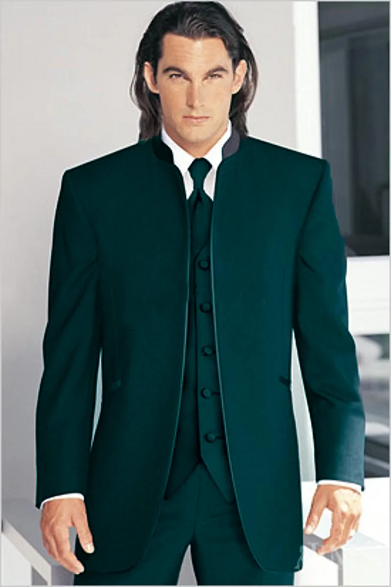 same photo color Пиджак+ брюки+ жилет) Новое поступление Пользовательские Slim Fit Жених Bestman смокинг Для мужчин Нарядные Костюмы для свадьбы для Для мужчин костюм Homme Mariage terno - Цвет: same photo color