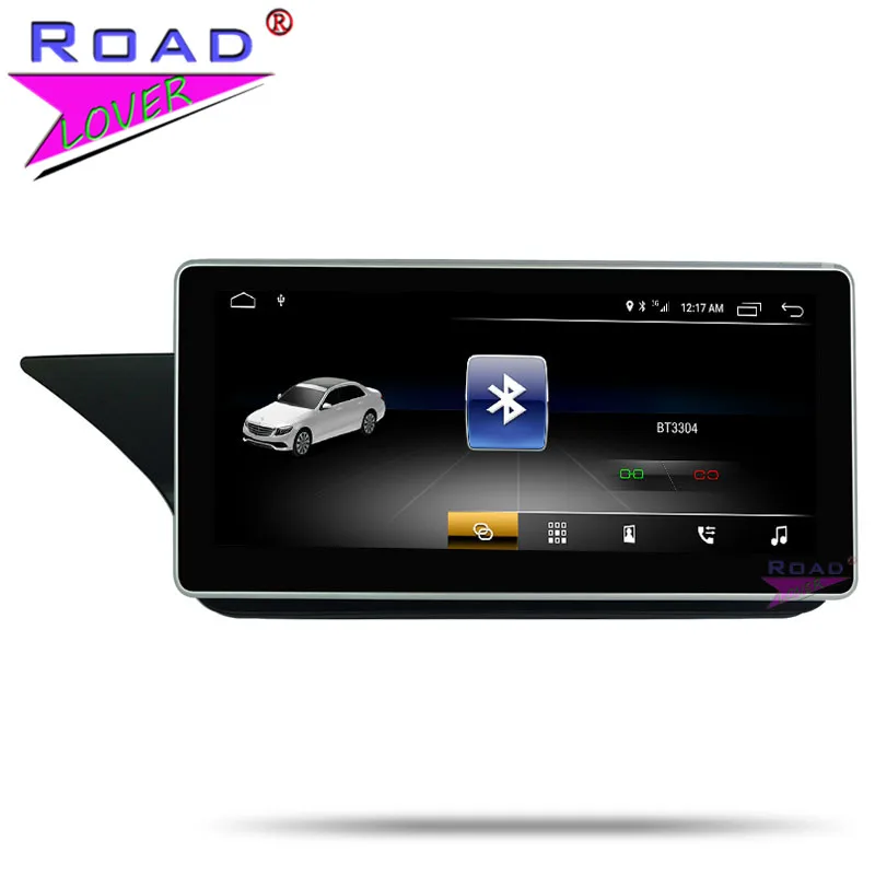 Автомагнитола для Mercedes Benz E Class W212 S212 2009-2017 Android 8 1 стерео 10 25 дюйма Din 4 Гб + 64 ГБ