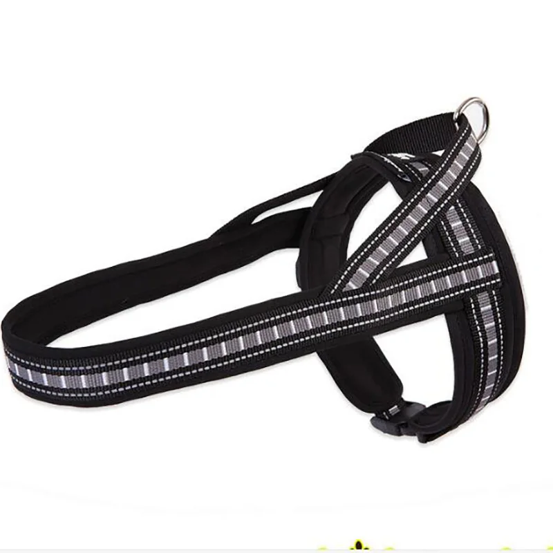 2018 New Reflective Nylon Pet Dog Harness Vest Soft Big Cat Outdoor Adventure Drop Shipping | Дом и сад