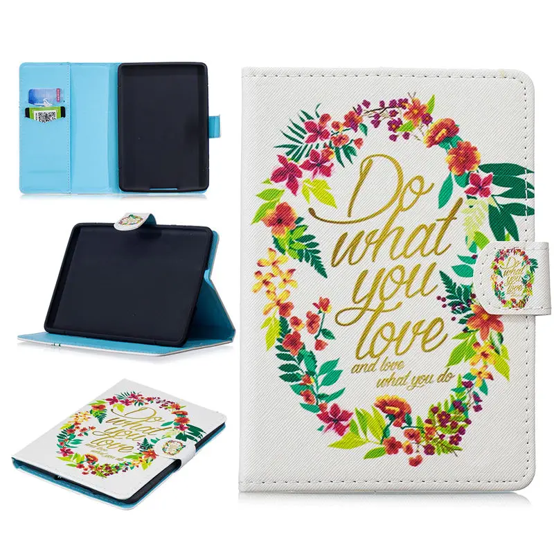Чехол Funda для Amazon Kindle Paperwhite 1 2 3 6th чехол для Kindle Paperwhite 6 дюймов модный животный планшет Capa Shell