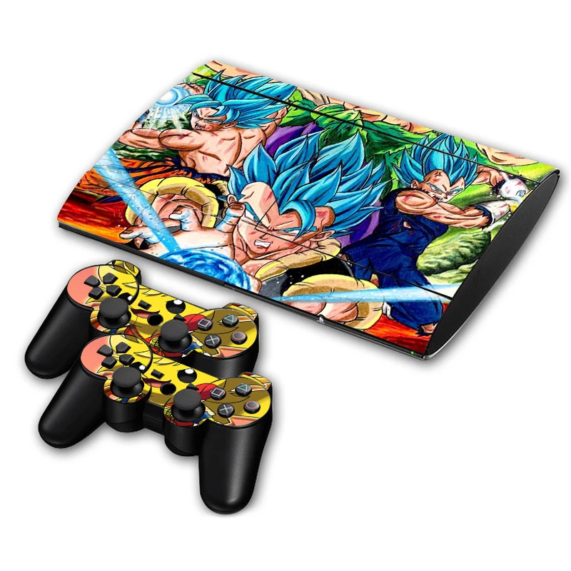 Дракон наклейки для PS3 super slim кожи Vinilo Стикеры для PlayStation3 тонкий 4000 консоль и контроллер скины Pegatinas