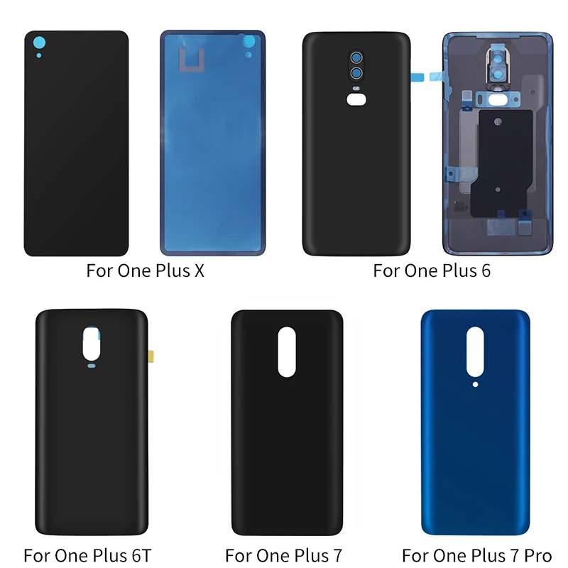 Чехол для аккумулятора OnePlus чехол 6 6T X 7 7Pro задняя крышка 1 + A6000 A6013 GM1910 | Мобильные