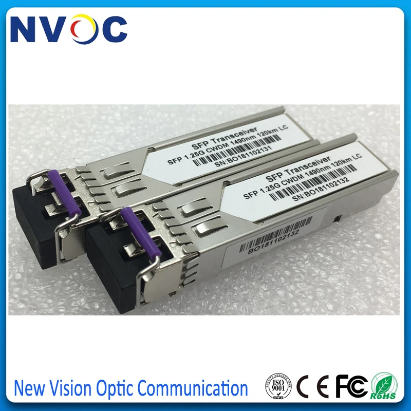 SM Sinlge дуплексный режим LC 1,25G 160 нм км двойное волокно CWDM SFP трансивер с функцией DOM