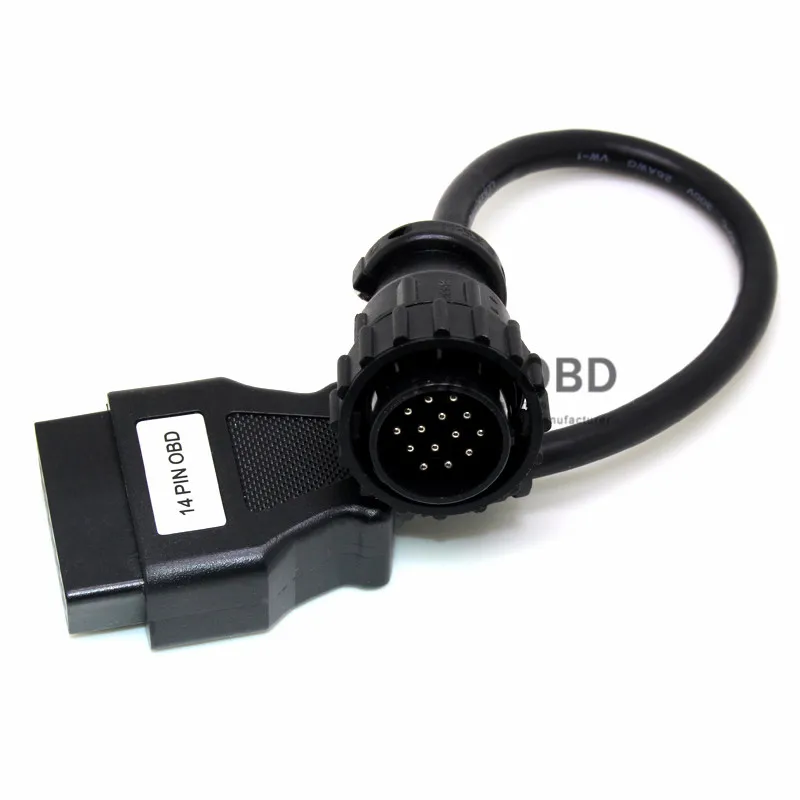 Кабели для BENZ 14Pin кабель Multidiag Pro + 14pin TCSCDP TCS CDP Бесплатная доставка|multidiag pro|cdp protcs cdp |