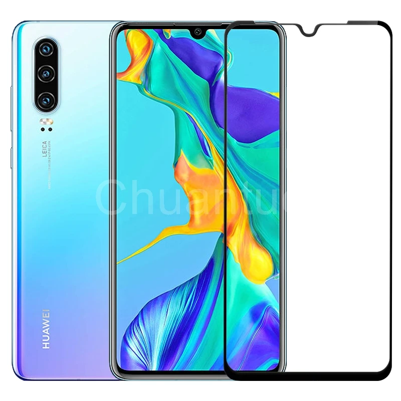 Полная защита экрана для Huawei P30 Lite Защита от царапин защитная пленка Закаленное