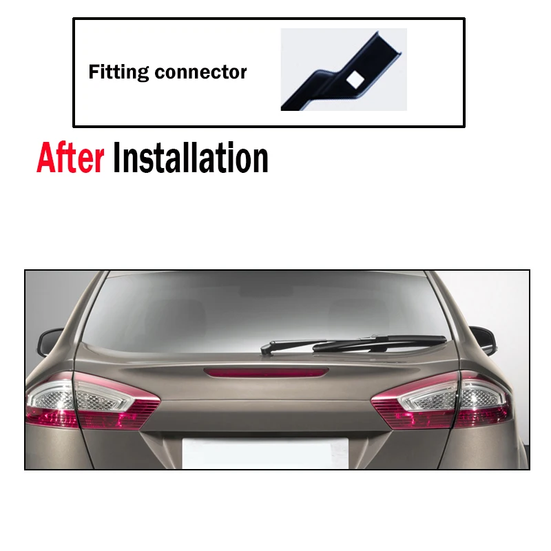 

Car Windshield Rear Wiper Blade For Ford Mondeo Mk4 Rear wiper Natural rubber Car Accessories Year From 2007-2014