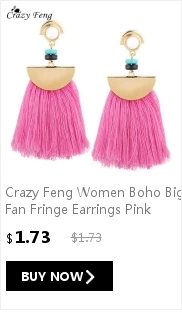 Crazy Feng, новинка, модные женские/девичьи классические серьги, розовое золото, черный CZ камень, пирсинг, висячие серьги, ювелирное изделие, подарок