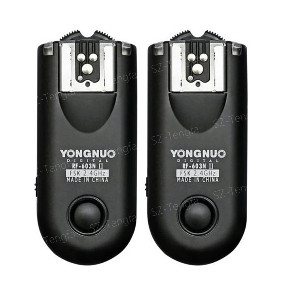 Беспроводной триггер вспышки Yongnuo RF-603 II N1 для D810 D800 D700 D4 D300S D3X | Электроника